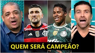"EU NÃO SOU FROUXO! O CAMPEÃO BRASILEIRO será..." DEBATE FERVE sobre Palmeiras, Flamengo e Botafogo!