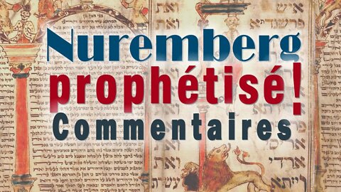 Nuremberg et le livre d'Esther - Commentaires