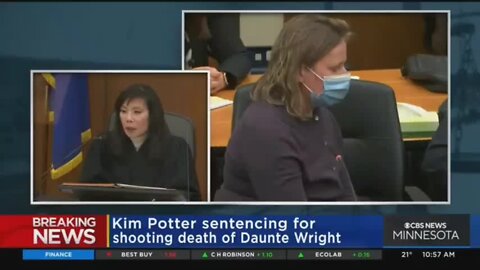 Kim Potter Sentenced To 2 Years For Accidental Killing Of Daunte Wright, Not The Maximum Of 25 Yrs
