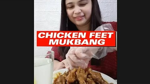 Let's eat Chicken feet Adobo