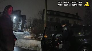 Body cam video shows police question Zavier Simpson after crash, lying to officers