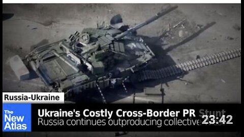 Ukraine's Costly Cross-Border PR Stunt + Russia Continues Out-Producing Collective West