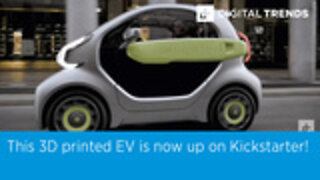 This 3D printed EV is now up on Kickstarter!