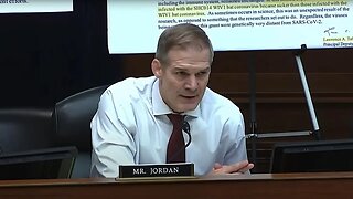 Jim Jordan: Facts About COVID Origins Fauci Hid American People