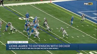 Lions agree to extension with Taylor Decker