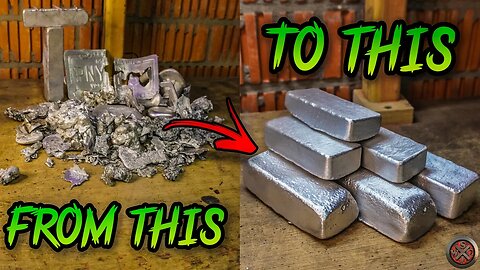 🔥ALUMINUM INGOTS MADE OUT OF DROSS🔥/#melting #devilforge #aluminum #metalcasting