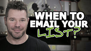 How Often Should You Email Your List? (Not When You Think!) @TenTonOnline
