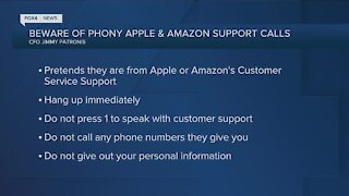 Apple and Amazon scams