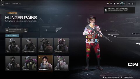 Jet - Hunger pains Operator Skin and Blueprints