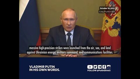 Putin's Judgement Day speech (English)