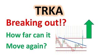 #TRKA 🔥 breaking the downtrend! ready for another leg up to 0.5? price targets $TRKA