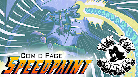 Aerodynamic Page 19 - Webcomic Speedpaint - TomFoxComics