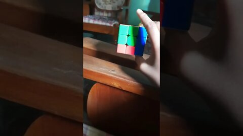 3x3 rubix cube crazy solved in 1 sec magic trick #shorts #cube #viral #trending #youtubeshorts