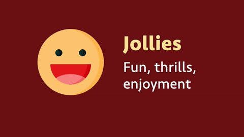 Slang: Jollies (meaning, examples, origin, pronunciation)