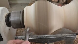 Wood Turning Bark Stripes