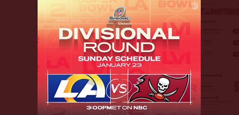 Tampa Bay Bucs vs. Los Angeles Rams, NFL playoffs: Divisional Round