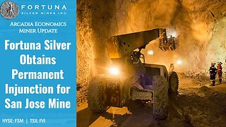Fortuna Silver Obtains Permanent Injunction for San Jose Mine