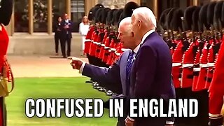 Joe Biden DAZED & CONFUSED Today in England