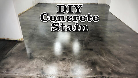 🧰 DIY Concrete Stain