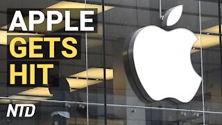 Apple Hit w/ New Charge; Amazon's Record Profits; Imports Seeing Significant Delays | NTD Business