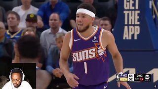 Fetti Reacts To Suns vs Warriors | Full Game Highlights