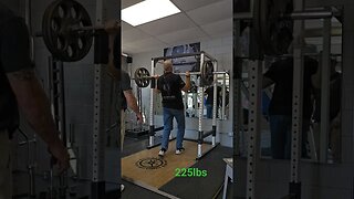 225lbs Military press, I got it!