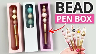 BEADED PEN DISPLAY BOX TUTORIAL