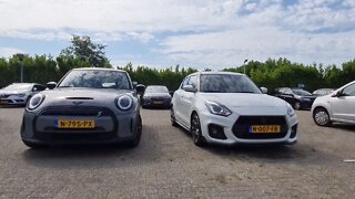 The better Mini? Mini Cooper S Electric Vs. Suzuki Swift Sport Hybrid ZC33S hothatch rivals