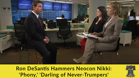 Ron DeSantis Hammers Neocon Nikki: 'Phony,' 'Darling of Never-Trumpers'