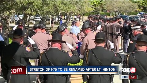 Section of I-75 in Fort Myers being dedicated to fallen FHP trooper Thursday