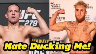 Nate Diaz Refused to Fight Me in MMA Jake Paul Claims