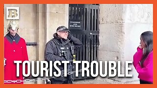 British Police Step In to Stop American Tourists Harassing Royal Guard