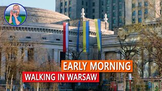 NO COMMENT walking through Warsaw in the morning 🇵🇱