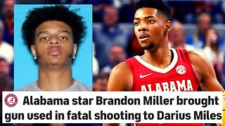 Alabama WILL NOT Punish Brandon Miller After He Allegedly Provided Teammate With Murder Weapon