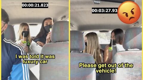 Rich Girls Get Their Lesson For Insulting Uber Driver!