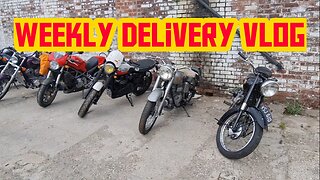 Our Motorcycle Deliveries for Monday this week Gorgeous classics.