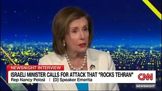 Pelosi Questions If Netanyahu Is Capable Of Peace