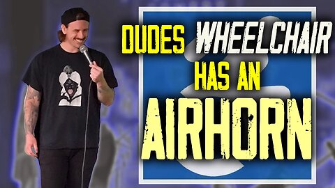 Audience Member Had Air Horn Rigged To Wheelchair | Uncle Hack