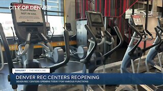 Denver starting to reopen rec centers