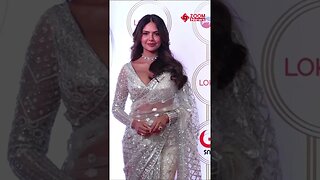 Esha Gupta at Lokmat Most Stylish Awards 2023 😍🔥 #shorts