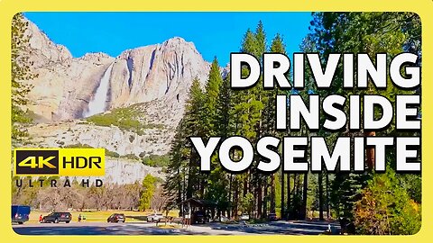 Scenic Drive - Yosemite National Park - 2022 - GO PRO 4K
