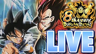 🔴8TH ANNIVERSARY HYPE! DRAGON STONE GRIND AND MORE! | DBZ Dokkan Battle