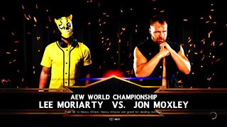 AEW Dynamite Lee Moriarty vs Jon Moxley for the AEW World Championship