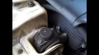 How to replace right motor mount 06 KIA Optima