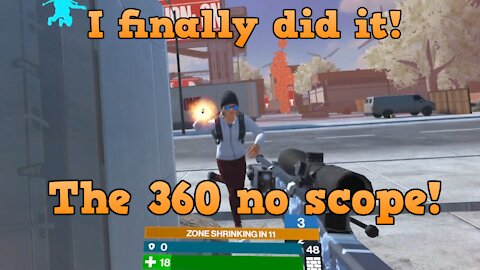 I finally did it! 360 no scope! Population One VR