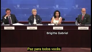 Brigitte Gabriel dá épica resposta à representante da maioria pacífica dos muçulmanos