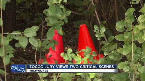 Juror visits alleged murder scene in Zocco trial