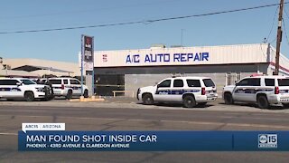 PD: Man dies after being found shot near 43rd Ave and Clarendon