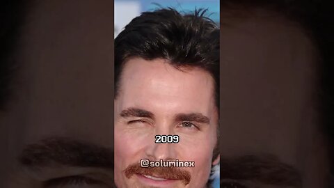 Christian Bale Evolution 2000-2023 #shorts #christianbale #americanpsycho #actor #edit #sigma