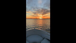 Beautiful Sunset Boat Ride